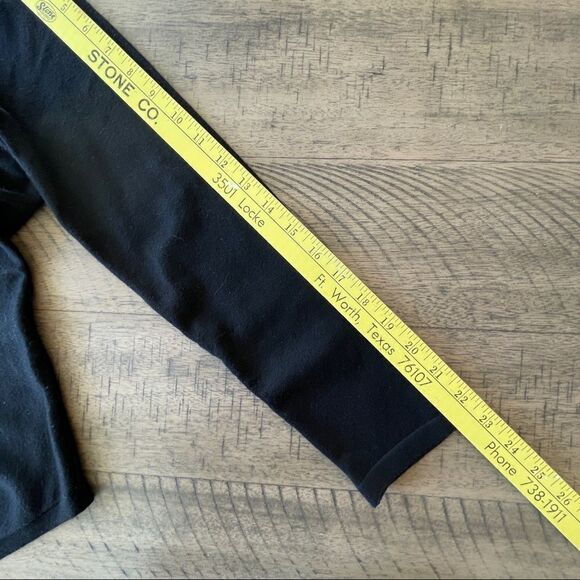 Chico's Black Boatneck Long Sleeve Sweater Size 8 - Picture 4 of 7